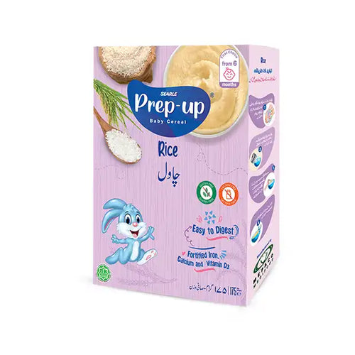 Prep-Up Rice Baby Cereal 175g – Milk-Free Rice Weaning Food for Infants
