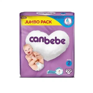 Canbebe Baby Diaper Mini Jumbo Size 2 70Pcs