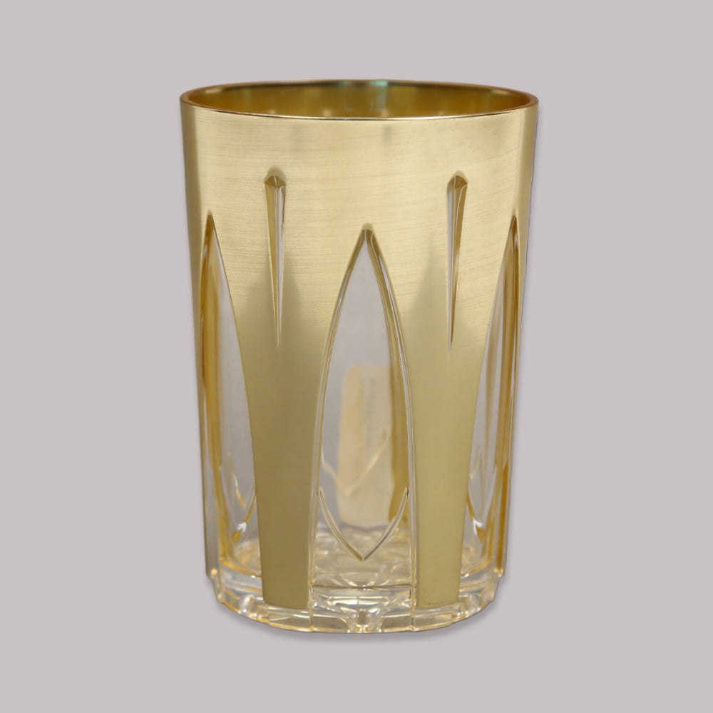 GLASS ACRYLIC GOLD AND SILVER AC98089 (Pack 6)