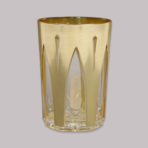 GLASS ACRYLIC GOLD AND SILVER AC98089 (Pack 6)