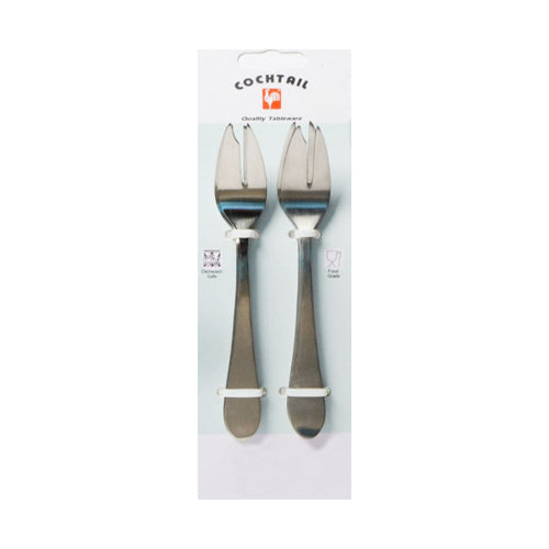 CAKE FORK COCKTAIL RUBY 6 PC SET