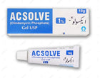 Acsolve 1% Gel 10g – Acne Treatment Gel with Clindamycin Phosphate