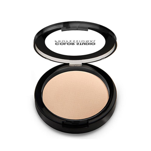 Color Studio- Pro- Matt Hd Compact Powder- 104 True Ivory