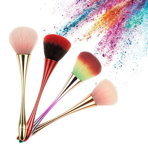Miss Beauty 1 Pc Rose Gold Powder Blush Brush Professional Make Up Foundation Brush Large Cosmetic Face Cosmetic Face Make Up Tool