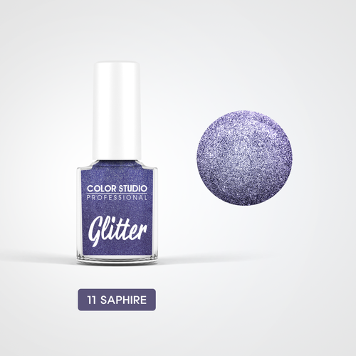 Color Studio - Glitter Nail Colors - Saphire 11