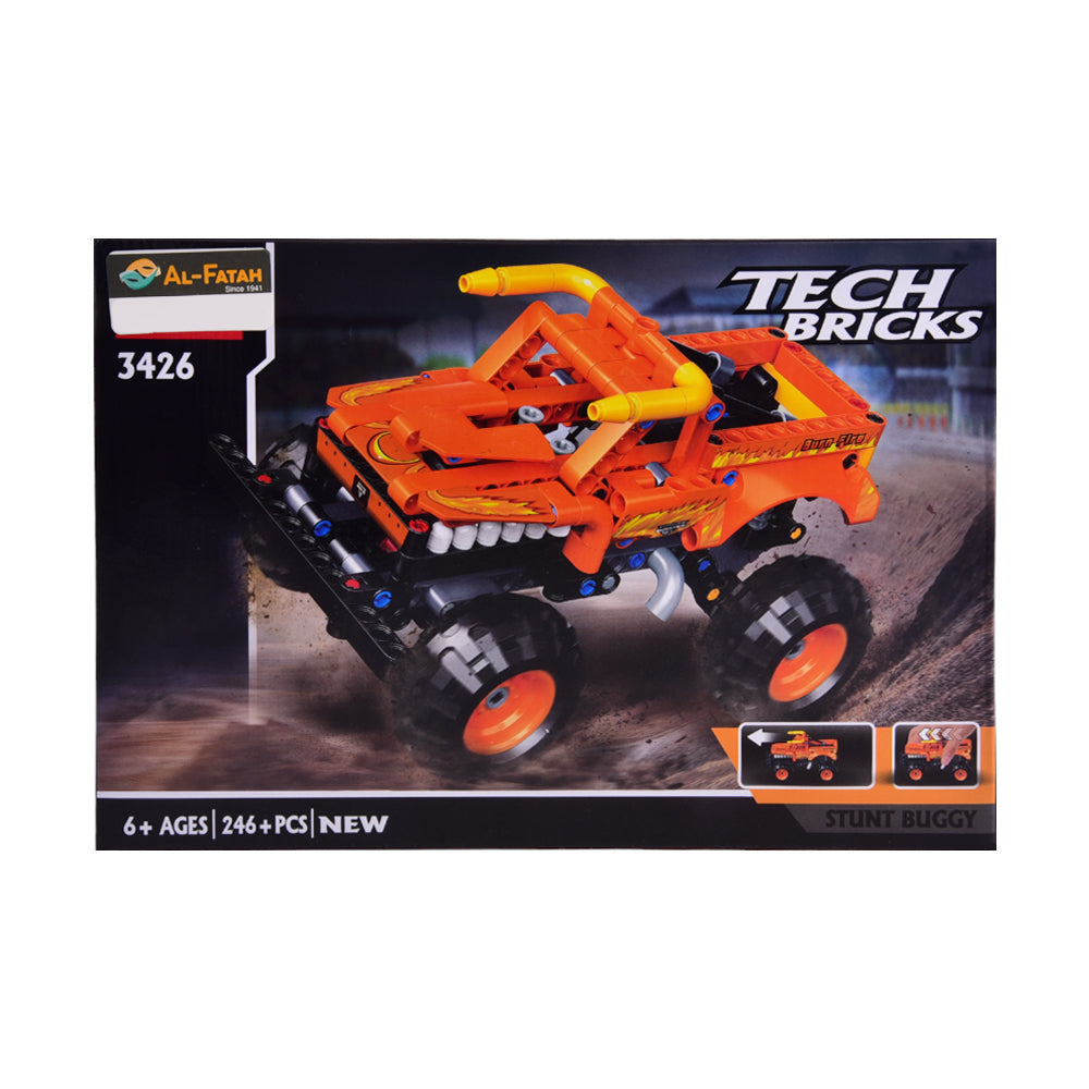3426 JISI TECH STUNT CAR BLOCK SET 246PCS