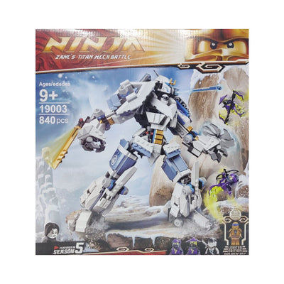 19003 LPN NINJA ROBOT WORRIOR BLOCKS