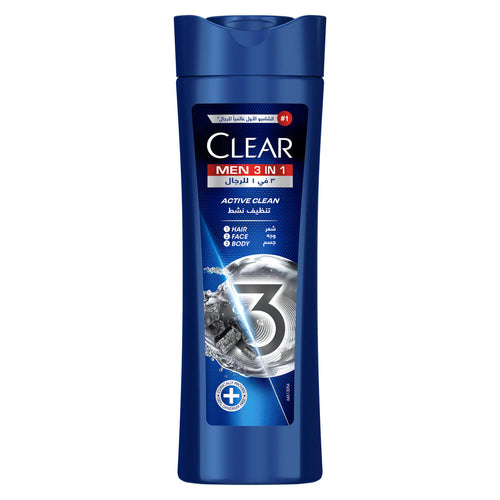 Clear - 3 In 1 Active Clean 380ml