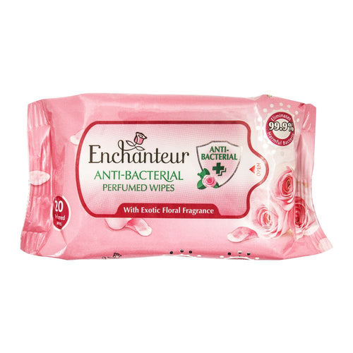 Enchanteur - Anti-bacterial Perfumed Wipes