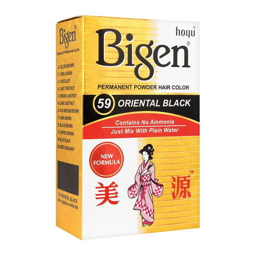 Bigen Hair Colour 59 Oriental Black