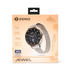 ZERO WATCH JEWEL SILVER MILANNESE