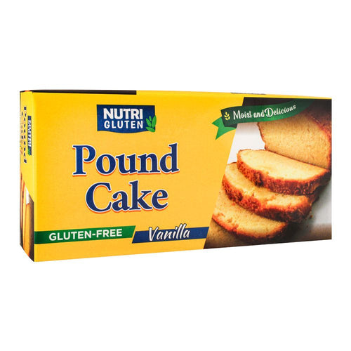 NUTRI GLUTEN FREE POUND CAKE VANILLA 200GM