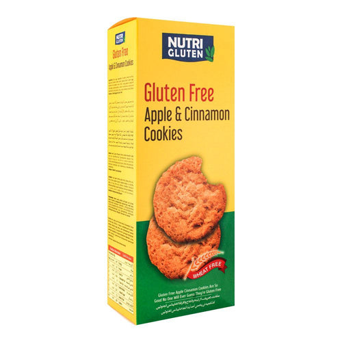 NUTRI GLUTEN FREE APPLE & CINNAMON COOKIES 100GM
