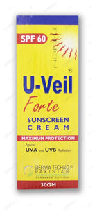 U-Veil Forte SPF-60 Sunscreen Cream 30g