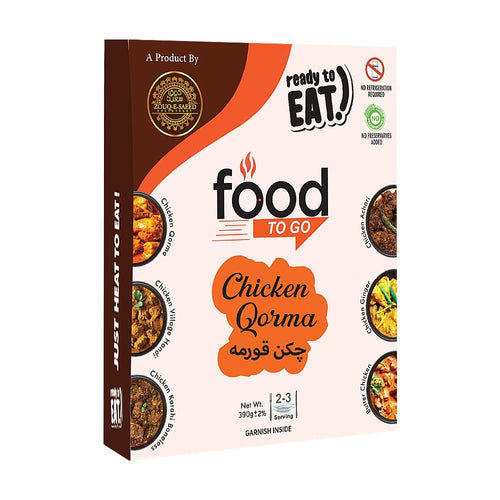 ZOUQ E SAEED READY TO EAT CHICKEN QORMA 390GM