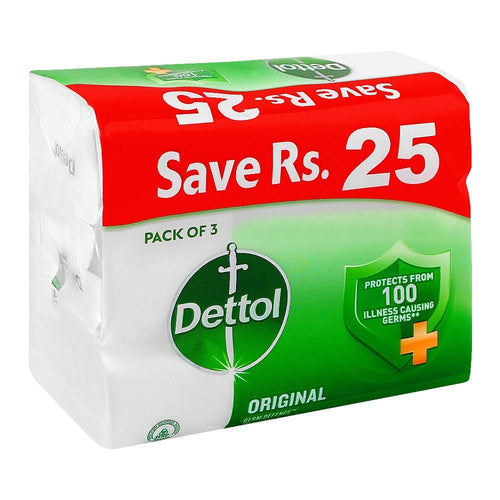 Dettol Soap Trio Original 110g