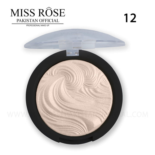 Miss Rose - Beauty Professional Baked Highlighter Face Makeup Bronze 6g 7003-026n-12