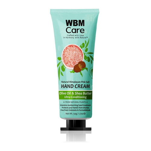 Wbm Care- Hand Cream Olive Oil And Shea Butter, 30g