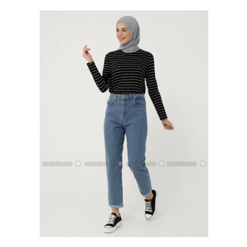 Modanisa Benin Blue Pants