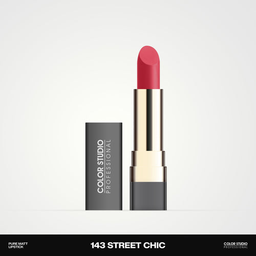 Color Studio - Pure Matt Lipstick - 143 Street Chic