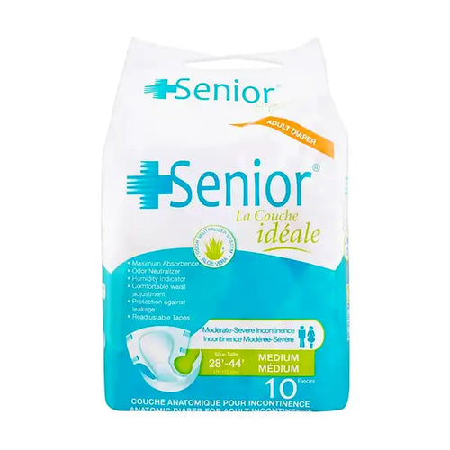 Senior Adult Diapers size Medium 10Pcs