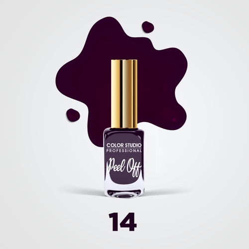 Color Studio - Peel Off Nail Colors 14 Warrior