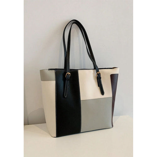 Shein - Fashionable Large Capacity Multi-pocket Shoulder Tote Bag, Casual Women's Oversized Handbag
