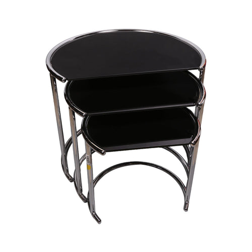 Table Set 3Pc Ir D331 A+B Silver