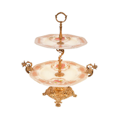 DISH CRYSTAL BRASS EP5039-1-PA152-B04 BASIC
