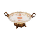 DISH CRYSTAL BRASS H-P50-5035 PC