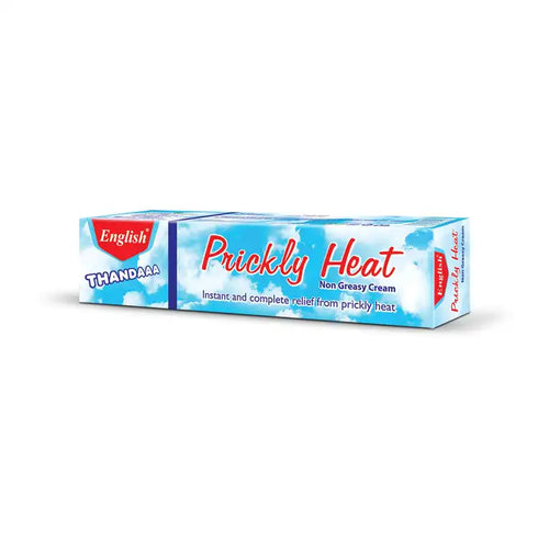 English Prickly Heat Cream Regular Pack 75g