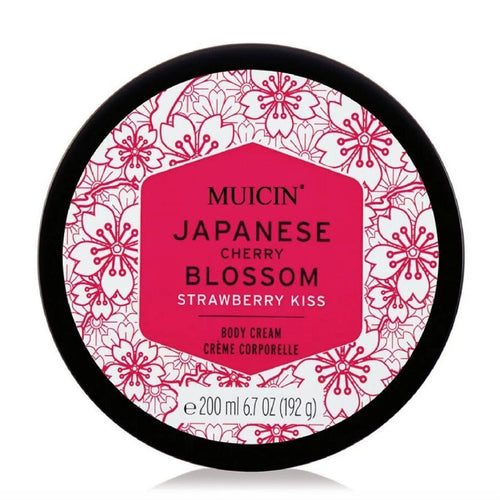 Muicin - Japanese Cherry Blossom Strawberry Kiss Body Cream - 200ml