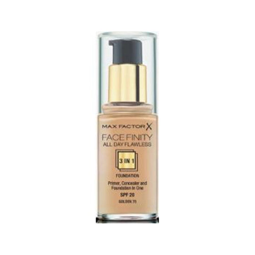 Max Factor- Facefinity 3 In 1 Liquid Foundation, Golden, 30 Ml
