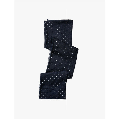 Koton Striped Shawl Navy
