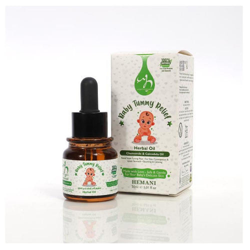 Wb By Hemani- Baby Tummy Relief Herbal Oil, 30ml