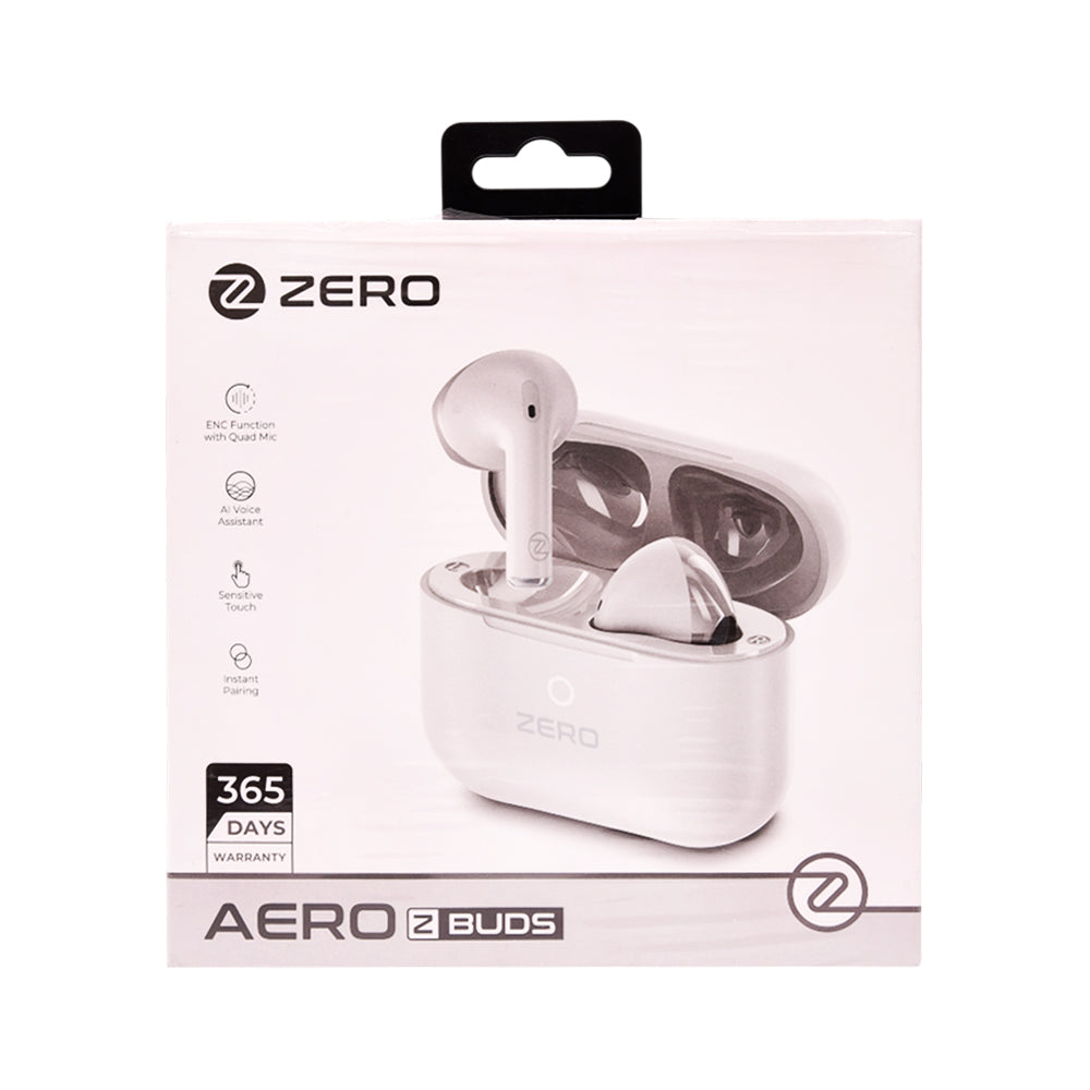ZERO AERO Z BUDS SPACE WHITE