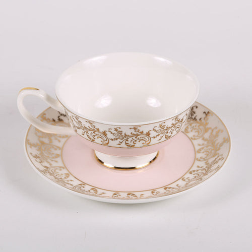 CUP & SAUCER ROYAL BISTRO 12-JB-FS-016 BASIC (Pack of 6)
