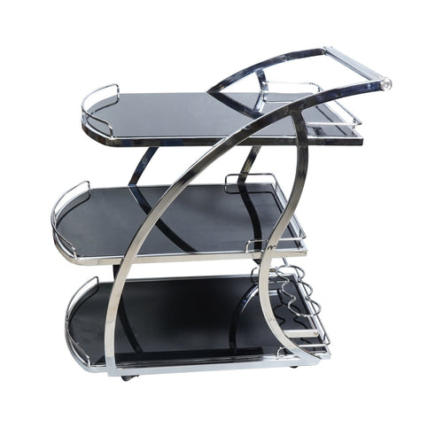 Tea Trolley Ir Silver A3 A+B+C
