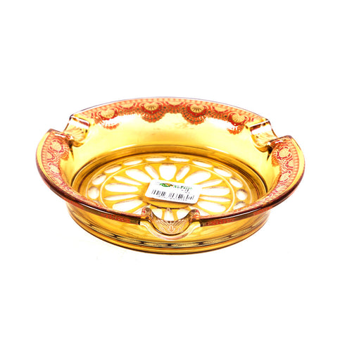 Ashtray Crystal Brass 1116 A3333-215-A01 Basic