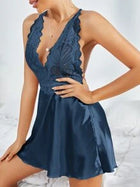 Shein - Guipure Lace Crisscross Back Lingerie