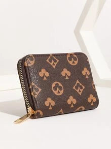 Shein - Card Wallet With Security Closure (hasp), Ultra-thin Bank Cards, Driver License, Mini Card Wallet