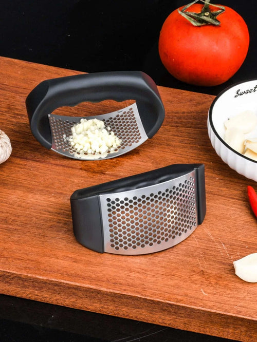 Home.co - 1pc Stainless Steel Garlic Press