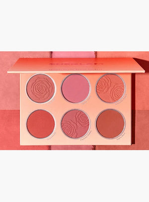 Shein Sheglam - Floral Flush Blush Palette- Multi