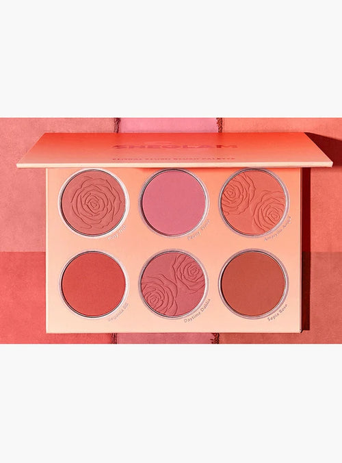 Shein Sheglam - Floral Flush Blush Palette- Multi