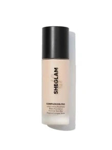 Shein Sheglam - Complexion Pro Long Lasting Breathable Matte Foundation-chantilly Matte Sweat-proof Foundation Oil Control Full Coverage Pore-less Concealer Waterproof Flawless