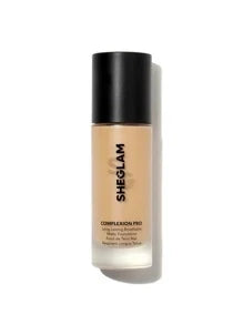 Shein Sheglam - Complexion Pro Long Lasting Breathable Matte Foundation-wheat Matte Sweat-proof Foundation Oil Control Full Coverage Pore-less Concealer Waterproof Flawless