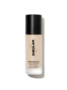 Shein Sheglam - Complexion Pro Long Lasting Breathable Matte Foundation-porcelain Matte Sweat-proof Foundation Oil Control Full Coverage Pore-less Concealer Waterproof Flawless