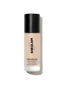 Shein Sheglam - Complexion Pro Long Lasting Breathable Matte Foundation-fair Matte Sweat-proof Foundation Oil Control Full Coverage Pore-less Concealer Waterproof Flawless