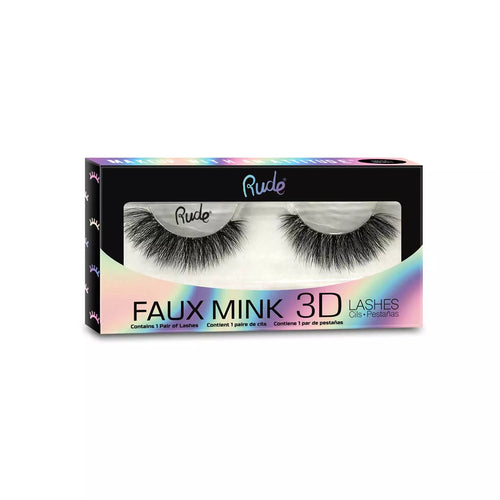 Rude Cosmetics - Faux Mink 3d Lashes - Narcissist