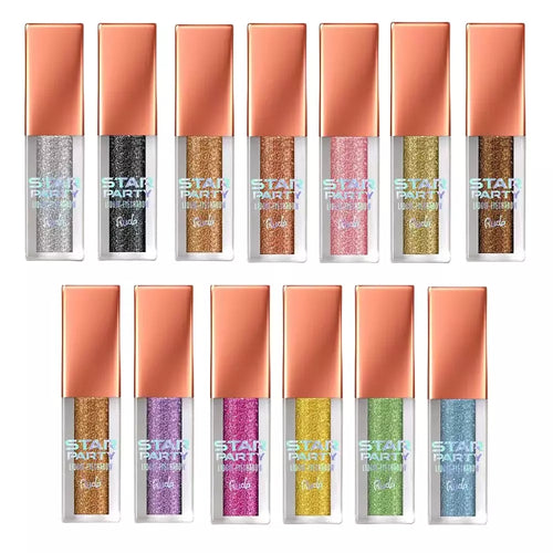 Rude Star Party Liquid Glitter Eyeshadow 13 Color Set